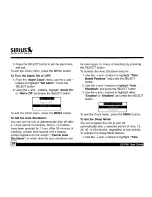 Предварительный просмотр 42 страницы Sirius Satellite Radio SC-FM1 Installation Manual