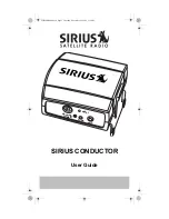 Sirius Satellite Radio SC-H1W User Manual preview