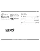 Предварительный просмотр 5 страницы Sirius Satellite Radio SCH1C Installation Manual