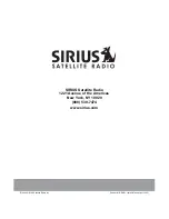 Preview for 14 page of Sirius Satellite Radio SIR-PNR1 Installation Manual