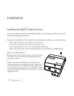 Preview for 10 page of Sirius Satellite Radio SiriusConnect SCC1C Installation Manual