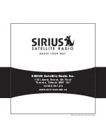 Preview for 20 page of Sirius Satellite Radio SiriusConnect SCC1C Installation Manual