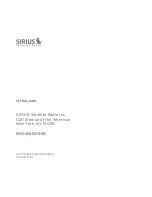 Preview for 20 page of Sirius Satellite Radio SiriusConnect SCVDOC1M User Manual