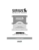 Sirius Satellite Radio SIRKEN1C Connect Installation Manual preview