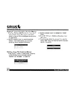 Preview for 20 page of Sirius Satellite Radio Starmate ST1 User Manual