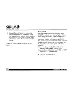 Preview for 24 page of Sirius Satellite Radio Starmate ST1 User Manual