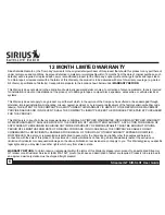 Предварительный просмотр 6 страницы Sirius Satellite Radio Streamer GT SIR-SLH1 Installation Manual