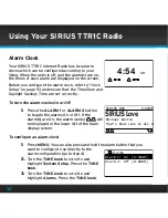 Предварительный просмотр 32 страницы Sirius Satellite Radio TTR1C User Manual