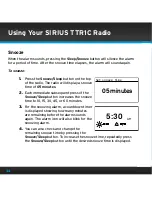 Предварительный просмотр 34 страницы Sirius Satellite Radio TTR1C User Manual