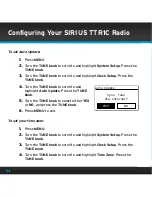 Предварительный просмотр 54 страницы Sirius Satellite Radio TTR1C User Manual