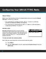 Предварительный просмотр 58 страницы Sirius Satellite Radio TTR1C User Manual