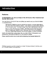 Preview for 6 page of Sirius Satellite Radio XM Dock & Play PowerConnect User Manual