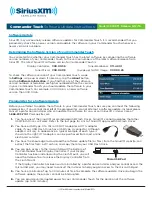 Sirius XM RAdio Commander Touch SXVCT1 Software Update Instructions preview