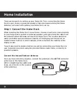 Предварительный просмотр 12 страницы Sirius XM RAdio Home Kit User Manual