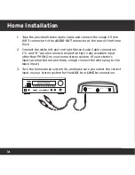 Предварительный просмотр 14 страницы Sirius XM RAdio Home Kit User Manual