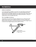 Preview for 12 page of Sirius XM RAdio Outdoor Home Antenna Kit
for Satellite Radio Installation Manual