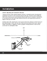 Preview for 22 page of Sirius XM RAdio Outdoor Home Antenna Kit
for Satellite Radio Installation Manual