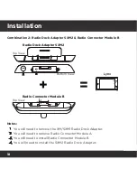 Предварительный просмотр 18 страницы Sirius XM RAdio Portable speaker dock User Manual