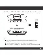 Предварительный просмотр 19 страницы Sirius XM RAdio Portable speaker dock User Manual