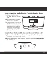 Предварительный просмотр 29 страницы Sirius XM RAdio Portable speaker dock User Manual