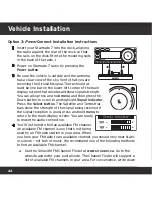 Предварительный просмотр 44 страницы Sirius XM RAdio Starmate 7 User Manual