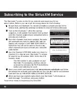 Предварительный просмотр 50 страницы Sirius XM RAdio Starmate 7 User Manual