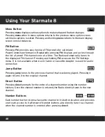 Предварительный просмотр 48 страницы Sirius XM RAdio Starmate 8 User Manual