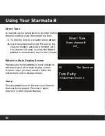 Предварительный просмотр 50 страницы Sirius XM RAdio Starmate 8 User Manual