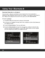 Предварительный просмотр 52 страницы Sirius XM RAdio Starmate 8 User Manual