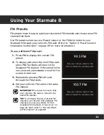 Предварительный просмотр 53 страницы Sirius XM RAdio Starmate 8 User Manual