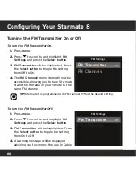 Предварительный просмотр 66 страницы Sirius XM RAdio Starmate 8 User Manual