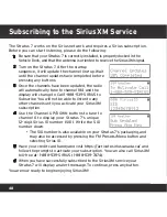 Preview for 48 page of Sirius XM RAdio Stratus 7 User Manual