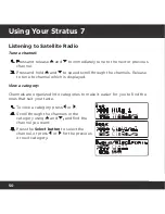 Preview for 50 page of Sirius XM RAdio Stratus7 User Manual