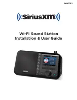 Preview for 1 page of Sirius XM RAdio SXMTTR3 Installation & User Manual