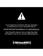 Preview for 14 page of Sirius XM RAdio SXV100V1 Installation Manual