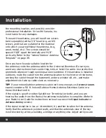 Предварительный просмотр 18 страницы Sirius XM RAdio Universal Boombox Installation And User Manual