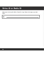 Предварительный просмотр 36 страницы Sirius XM RAdio Universal Boombox Installation And User Manual