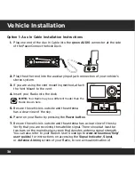 Preview for 38 page of Sirius XM RAdio Universal Vehicle Kit User Manual