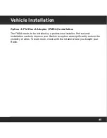 Предварительный просмотр 45 страницы Sirius XM RAdio Universal Vehicle Kit User Manual