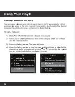 Preview for 56 page of Sirius XM RAdio XM Onyx User Manual