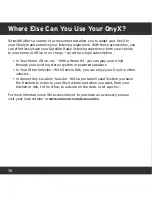 Preview for 70 page of Sirius XM RAdio XM Onyx User Manual