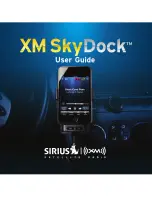 Предварительный просмотр 1 страницы Sirius XM RAdio XM SkyDock User Manual