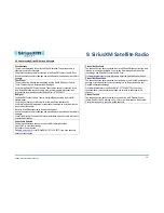 Preview for 30 page of Sirius XM RAdio XSG2NA-X2 Owner'S Manual