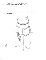 Sirman LCJ10 SC Instructions For Use & Maintenance Manual предпросмотр