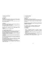 Preview for 4 page of Sirman TC RIO 12 Use And Maintenance Manual