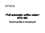 Preview for 1 page of siroca STC-401 Instruction Manual