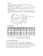 Предварительный просмотр 6 страницы Sirocco 7010CABBX Operating Instructions Manual