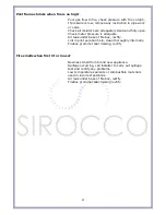 Предварительный просмотр 27 страницы Sirocco Eco3 Installation And User Instructions Manual