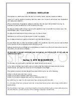 Preview for 8 page of Sirocco Eco4 E4 HE Plus Installation And User Instructions Manual