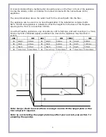 Предварительный просмотр 9 страницы Sirocco Royal Solo Apex Manual & Remote Installation And User Instructions